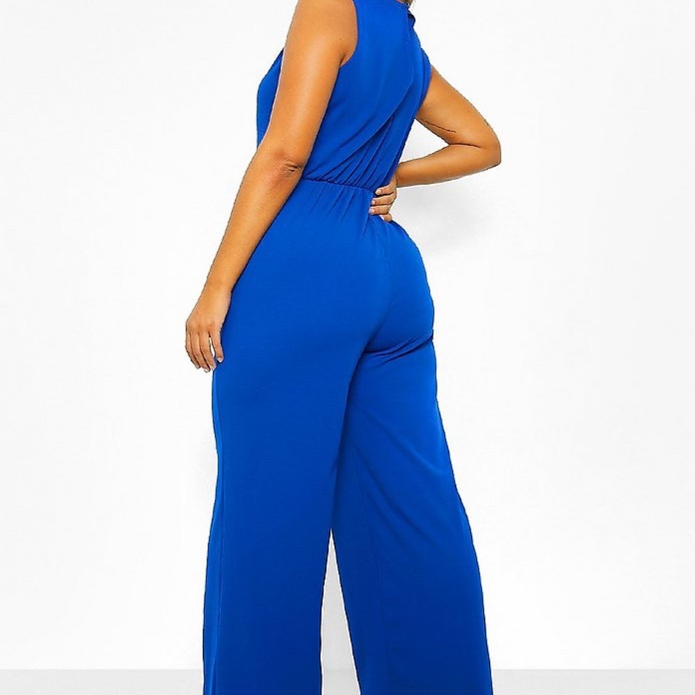 Deep V Plunge Jumpsuit